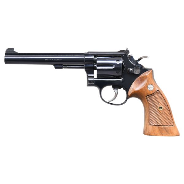 SMITH & WESSON MODEL 17 NO-DASH DA REVOLVER.