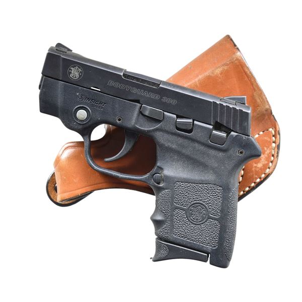 SMITH & WESSON BODYGUARD 380 SEMI AUTO PISTOL.