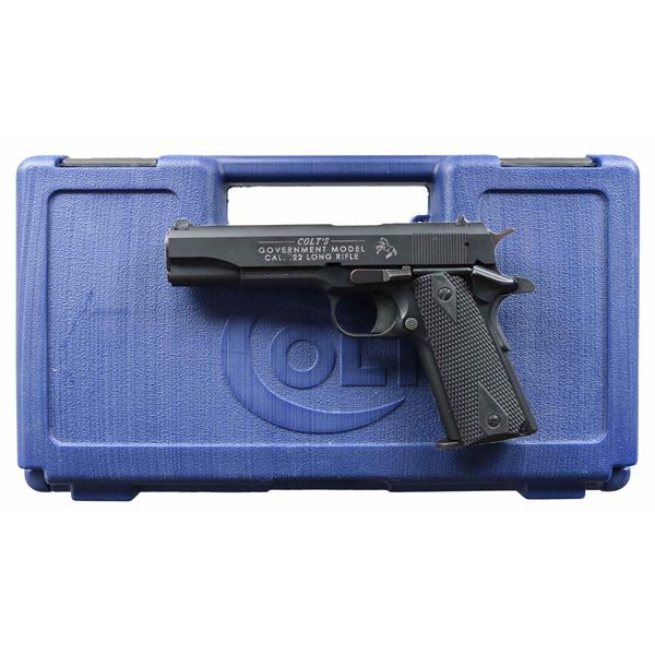 COLT GOVERNMENT MODEL SEMI AUTO PISTOL.