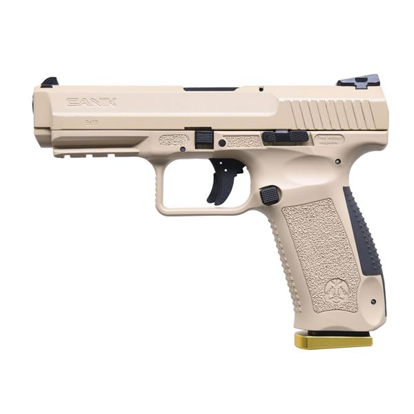 DESERT TAN CANIK TP9SF PISTOL.