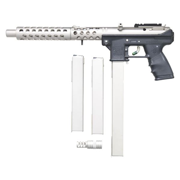INTRATEC TEC-DC9 STAINLESS SEMI AUTO PISTOL.