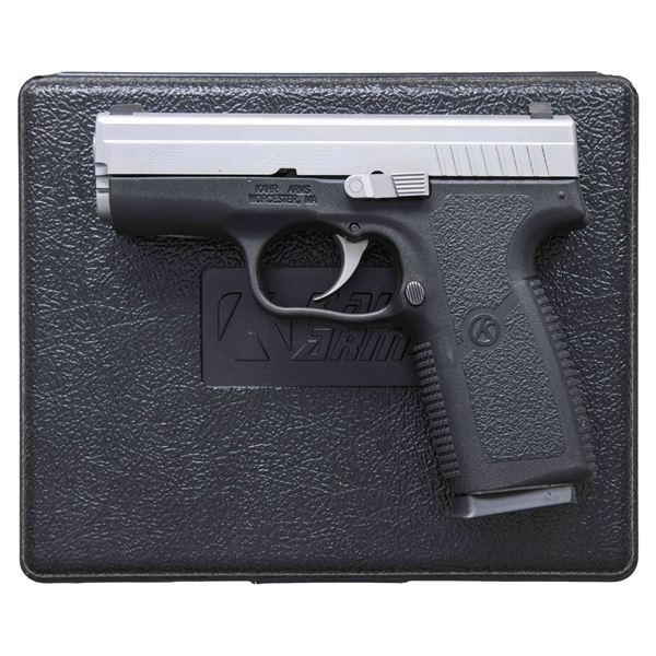 KAHR P45 SEMI AUTO PISTOL.