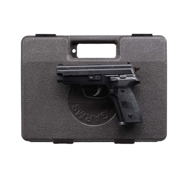 SIG SAUER P229 STAINLESS SEMI AUTO PISTOL.