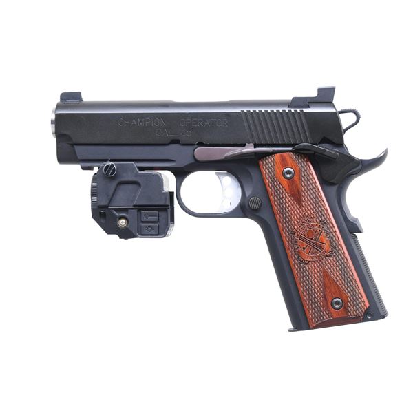 SPRINGFIELD CHAMPION OPERATOR SEMI AUTO PISTOL.