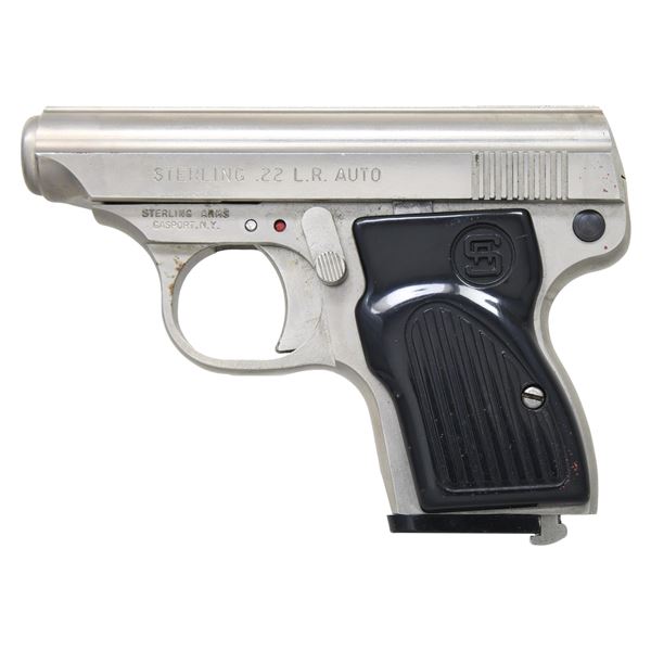 STERLING 22 LR AUTO PISTOL.