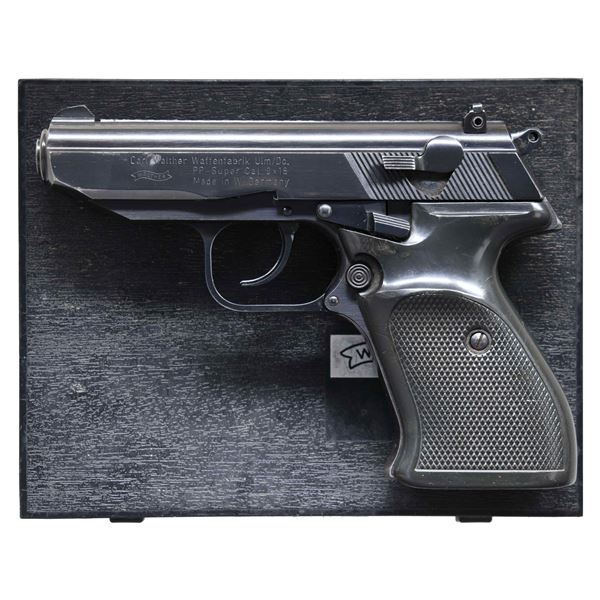 WALTHER MODEL PP SUPER SEMI-AUTOMATIC PISTOL WITH