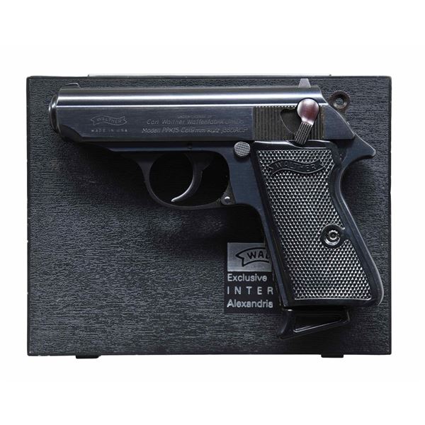 US MADE WALTHER PPK/S SEMI AUTO PISTOL WITH