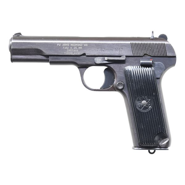 YUGO ZASTAVA M57 SEMI AUTO PISTOL.