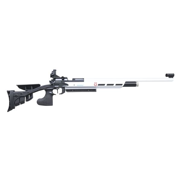HAMMERLI MODEL AR 20 SILVER MATCH AIR RIFLE.