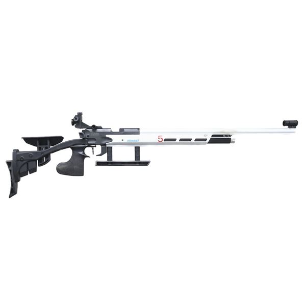 HAMMERLI MODEL AR 20 SILVER MATCH AIR RIFLE.