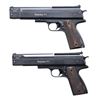 Image 1 : TWO BEEMAN P1 MAGNUM AIR PISTOLS.