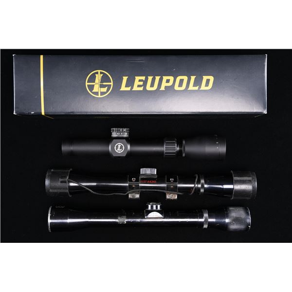LOT OF THREE SCOPES.