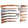 Image 1 : GROUPING OF MILITARY AND SPORTING GUN STOCKS AND