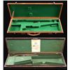 Image 2 : VINTAGE SHOTGUN CASE & ANTIQUE PERCUSSION SHOTGUN