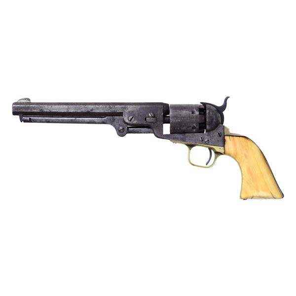 CIVIL WAR ERA COLT 1851 NAVY REVOLVER, IVORY