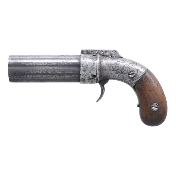 ALLEN & WHEELOCK PERCUSSION PEPPERBOX REVOLVER.