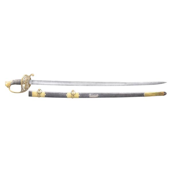 PRESENTATION M1850 STAFF & FIELD OFFICERS SWORD TO