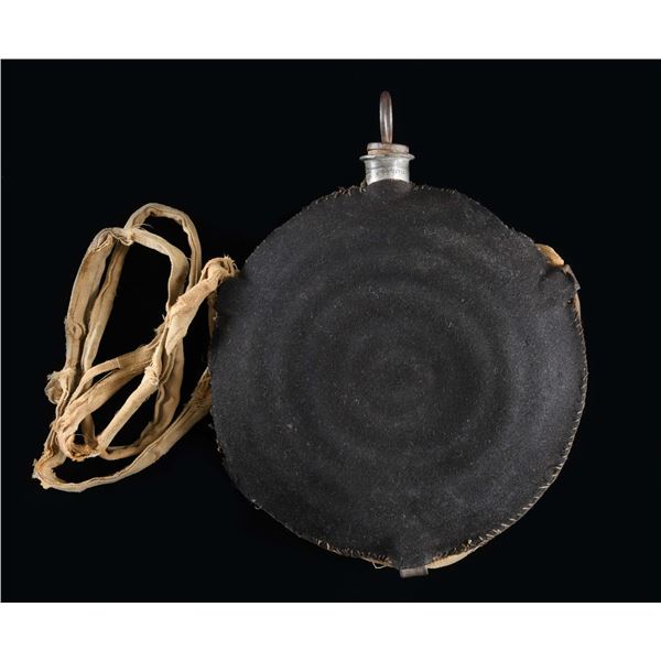 GOOD CIVIL WAR BLUE CLOTH COVERED BULLSEYE