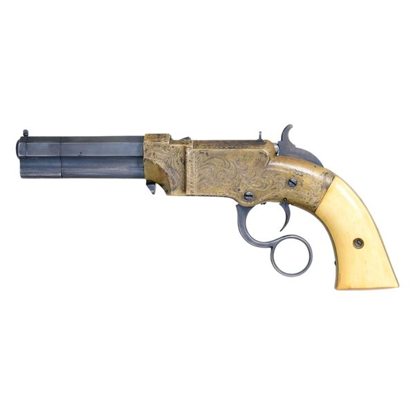 ENGRAVED NEW HAVEN ARMS NO. 1 VOLCANIC LEVER