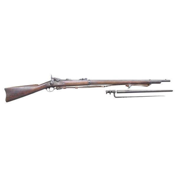 SPRINGFIELD MODEL 1873 TRAPDOOR SINGLE SHOT RIFLE.
