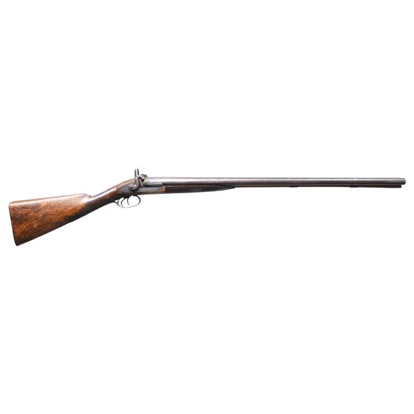 BRITISH FIELD SXS PRECUSSION SHOTGUN.