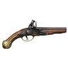 Image 2 : SMALL EUROPEAN FLINTLOCK PISTOL.