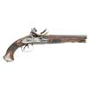 Image 2 : ATTRACTIVE DOUBLE BARREL SILVER MOUNTED FLINTLOCK