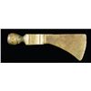 Image 2 : BRASS PIPE TOMAHAWK HEAD.