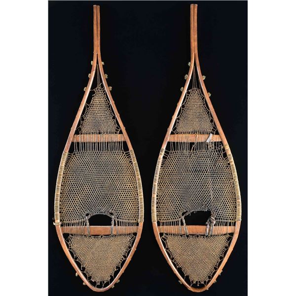 NATIVE AMERICAN SNOWSHOES.
