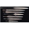 Image 1 : 7 FORGED IRON SPEAR HEADS.