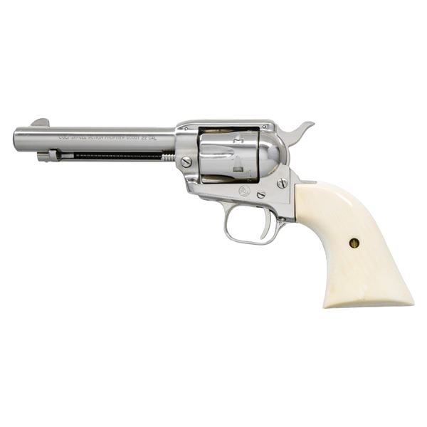 VERY NICE NICKEL PLATED COLT FRONTIER SCOUT SINGLE