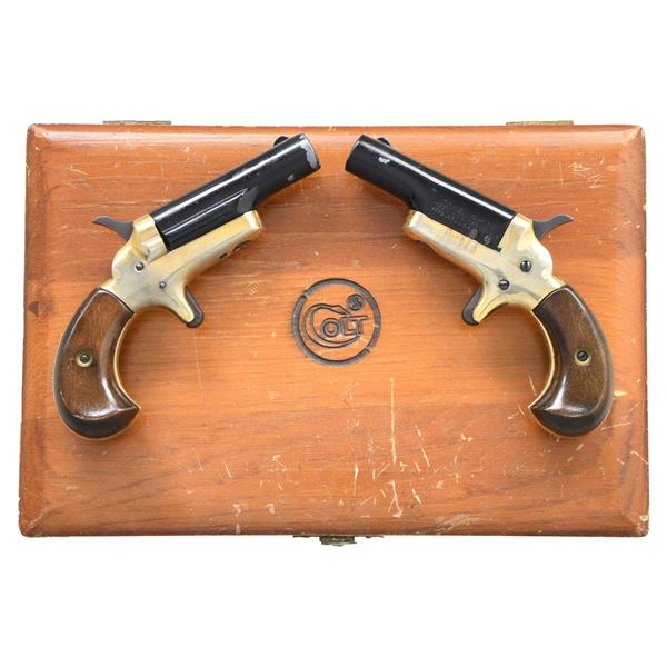 PAIR OF CONSECUTIVE COLT FOURTH MODEL DERRINGER