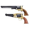 Image 1 : 2 ITALIAN REPRODUCTION CAP & BALL REVOLVERS.