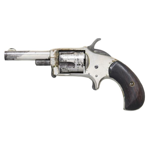 WHITE JACKET SPUR TRIGGER REVOLVER.