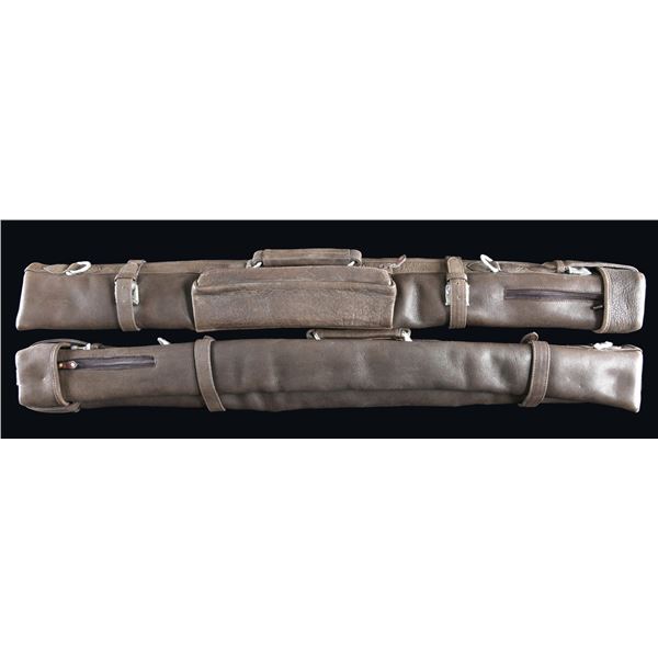 2 SUPERB TRAVEL CASES FOR A TAKE-DOWN LONG BOW.