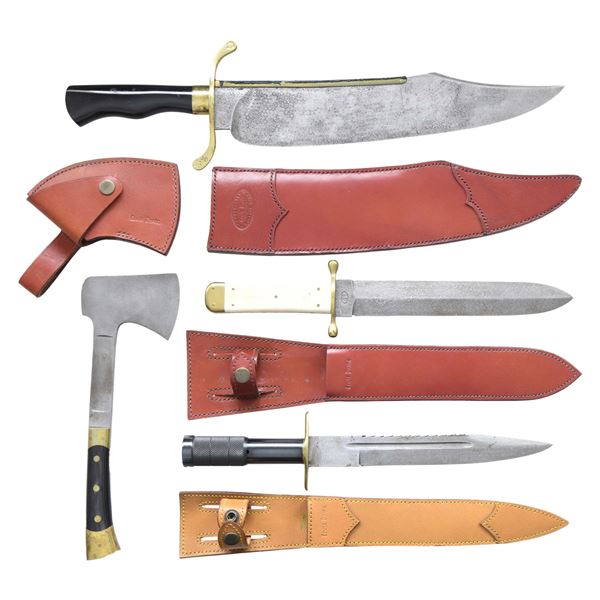 4 FINE EDGED WEAPONS FROM LEWIS DRAKE.