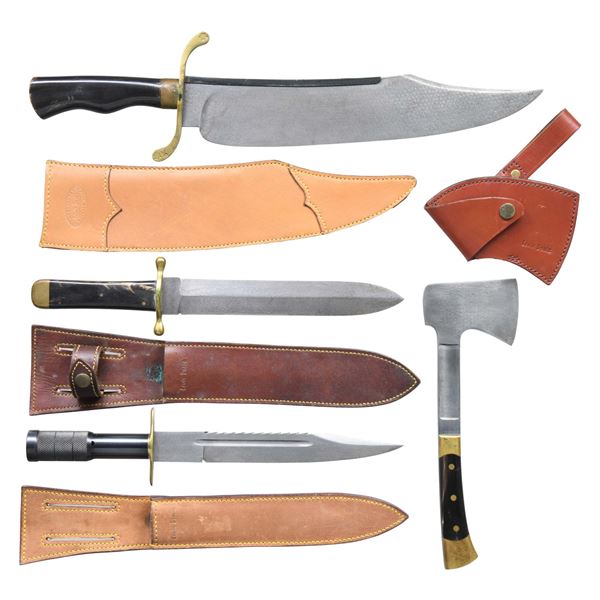 4 FINE EDGED WEAPONS FROM LEWIS DRAKE.