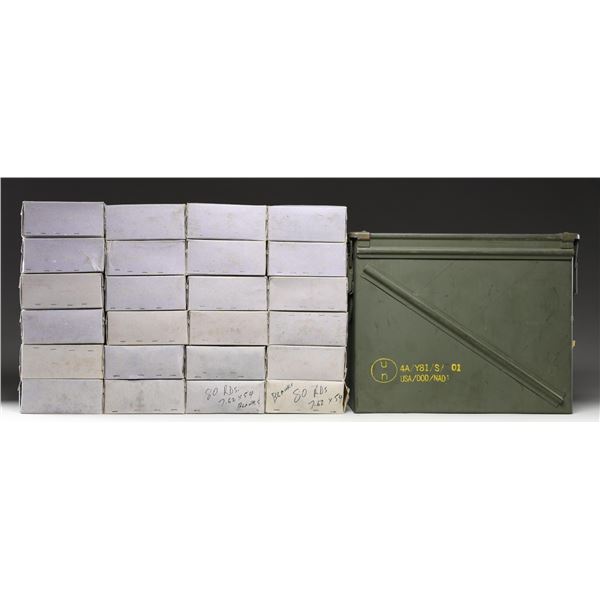 APPROX. 1900 RDS. OF CZECH 7.62x54R BLANKS.