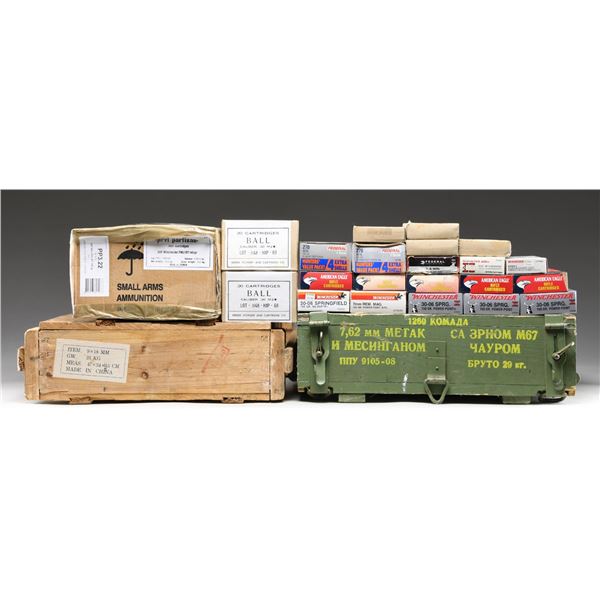 4,700+ ROUNDS OF RIFLE AND PISTOL AMMUNITION.