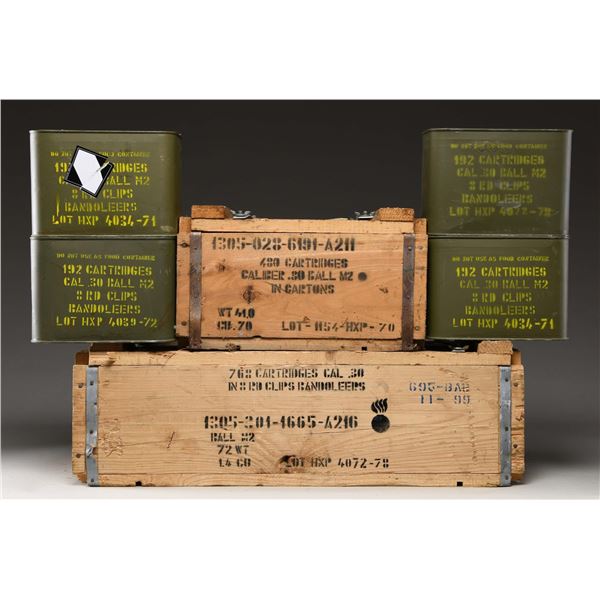 2,016 ROUNDS OF GREEK 30-06 M2 BALL MILITARY AMMO.