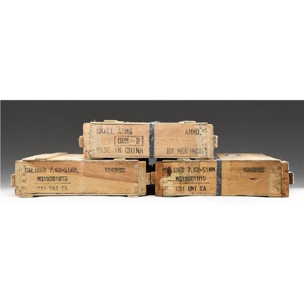 3,120 ROUNDS OF 7.62X51 NORINCO BALL AMMUNITION.