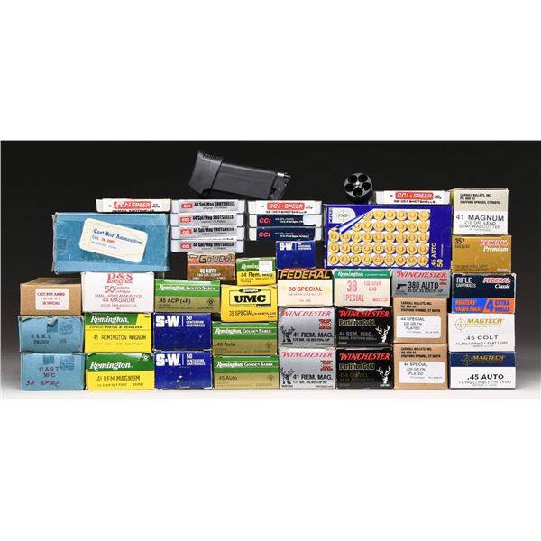 GROUPING OF ASSORTED AMMUNITION OF PREDOMINENTLY