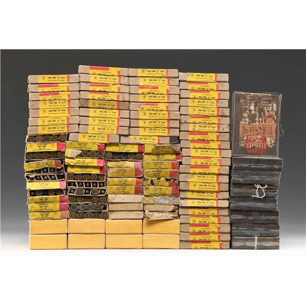 LARGE GROUP OF BRITISH 450/400 SPORTING RIFLE AMMO