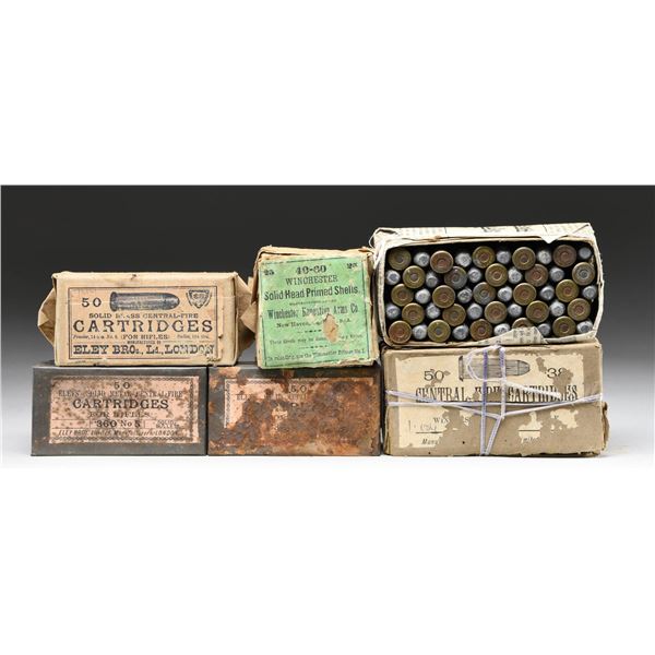 ELEY 360 ROOK, 38-40 & WINCHESTER 40-60 BRASS.