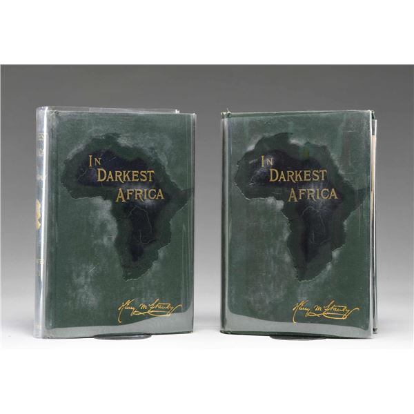 TWO VOLUME SET OF "IN DARKEST AFRICA", BY HENRY M.
