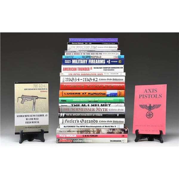 LOT OF PRIMARILY WORLD WAR II FIREARMS REFERENCE