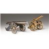 Image 1 : LOT OF 2 SMALL CANNONS.