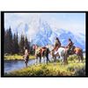 Image 1 : MARTIN GRELLE, L.E. GICLEE PRINT "RIVERS EDGE"