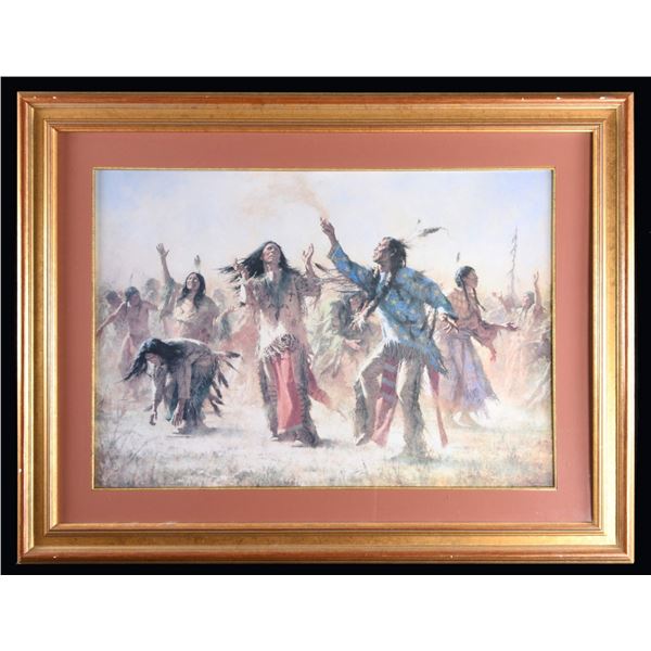HOWARD TERPNING SIGNED L.E. PRINT "HOPE SPRINGS