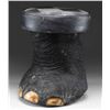 Image 3 : REAL ELEPHANT FOOT MADE INTO A FOOT STOOL OR